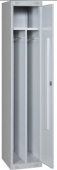 Металлический гардеробный шкаф ШМ-21(400)