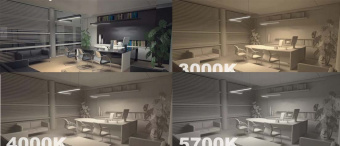 Светильник IZLED Arch 80(80W-6000Lm-3000/4000/5700K-IP40)SL угол 1000мм