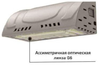 Светильник IZLED Arch 50(50W-7500Lm-2700-6500K- IP66-IK10)GC