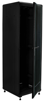 Телекоммуникационный шкаф 42U (600х800 мм) черный матовый