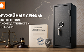 Оружейные сейфы: соответствие законодательству Беларуси