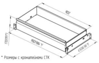 Ящик к шкафу большой Р