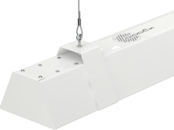 Подвесной светодиодный светильники для торгового зала IZLED TRADE 55 (55W-6325L-4/5,5K-IP40) DD 1500*115*65мм