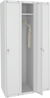 Металлический гардеробный шкаф ШМ-33