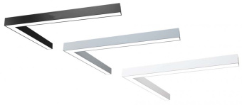 Светильник IZLED Arch 80(80W-6000Lm-3000/4000/5700K-IP40)SL угол 1000мм