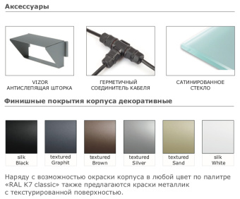 Прожектор архитектурный IZLED Arch 96(96W-420/960/1480/2150Lm-IP66)ST