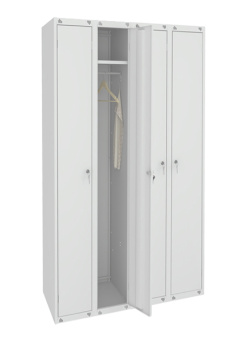 Металлический гардеробный шкаф ШМ-44(1000)