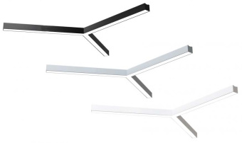 Светильник IZLED Arch 60(60W-5000Lm-3000/4000/5700K-IP40)SL Y-образный 1000мм